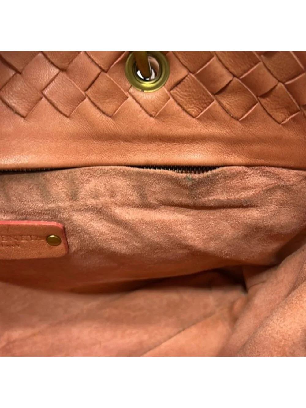 Bottega Veneta Tote Capri Orange Leather